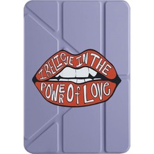 Adasena Ipad 7. 8. 9. Nesil 10.2" Kılıf Uyku Modlu Kalem Bölmeli Kalıcı Baskı Poweroflove