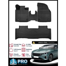 Rich Oto Paspas Togg T10F Sedan 3D Havuzlu Paspas 2025 2026 Model Kokusuz