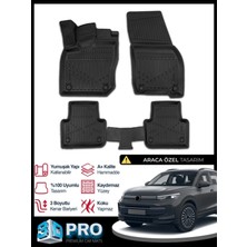 Rich Oto Paspas Vw Tiguan 3D Havuzlu Paspas 2024 2025 2026 Model Kokusuz