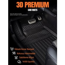 Rich Oto Paspas Mercedes C Serisi W205 3D Havuzlu Paspas 2014-2020 Arası Model Kokusuz