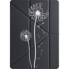 Adasena Ipad 7. 8. 9. Nesil 10.2" Kılıf Uyku Modlu Kalem Bölmeli Kalıcı Baskı Karahindiba