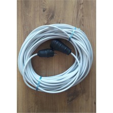 İNWATT  30 Metre 3x2.5 Cca Kablo Topraklı Kauçuk Tekli Seyyar Uzatma