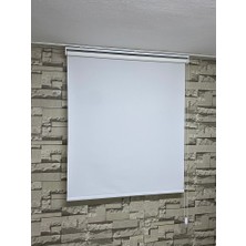 Perdeciniz Stor Perde - Güneşlik Perde - Ev, Ofis - Kaliteli Kumaş(Etek Kısmı Düz) Enxboy