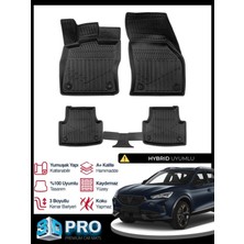 Rich Oto Paspas Cupra Formentor 3D Havuzlu Paspas 2021 2022 2023 2024 2025 Model Kokusuz