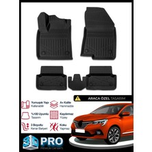 Rich Oto Paspas Renault Taliant 3D Havuzlu Paspas 2021 2022 2023 2024 2025 2026 Model Kokusuz