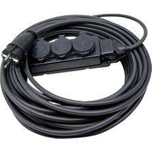 İNWATT Başlıklı 20 Metre Uzatma Kablosu 3x2,5 mm 3'lü Grup Priz