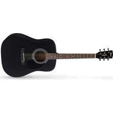 Cort Endonezya Cort AD810BKS Akustik Gitar | Siyah Satin