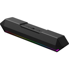 Havit Gamenote SK772BT Rgb Aydınlatmalı Bluetooth Soundbar - Siyah