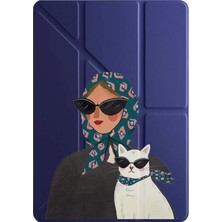 Adasena Ipad 7. 8. 9. Nesil 10.2" Kılıf Uyku Modlu Kalem Bölmeli Kalıcı Baskı Becool