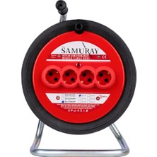 İNWATT Seyyar Makaralı Uzatma Kablosu 3x2,5mm 30MT - 32530