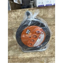 İNWATT Makaralı Uzatma Kablosu 4 Prizli 25 Metre