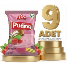 Afia Çilekli Puding 9X125 gr