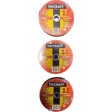 Tricraft Metal Kesici Taş 30 Adet 180X3 X22.23MM
