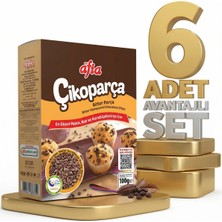 Afia Çikoparça Bitter Parça Çikolata 6X100 gr