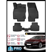 Rich Oto Paspas Vw Passat B8 3D Havuzlu Paspas 2015 2016 2017 2018 2019 Model Kokusuz