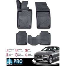 Rich Oto Paspas Volvo S90 3D Havuzlu Paspas 2020 2021 2022 2023 2024 2025 2026 Model