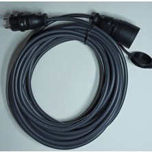 İNWATT 30 Metre Tekli Kauçuk Uzatma Seyyar Kablo 3x2.5 Tam Kesit Kaliteli Kablo