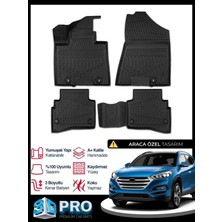 Rich Oto Paspas Hyundai Tucson 3D Havuzlu Paspas 2015 2016 2017 2018 2019 2020 Model Kokusuz