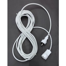 İNWATT 20 Metre 2x1.5 Ttr Kablolu Fişli Prizli Seyyar Uzatma Kablosu Isınma Yapmayan Özel Izoleli Kablodur