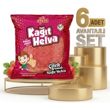 Afia Çilekli Kağıt Helva 6X45 gr