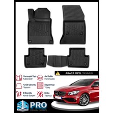 Rich Oto Paspas Mercedes A Serisi W176 3D Havuzlu Paspas 2013-2018 Arası Model Kokusuz