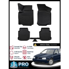 Rich Oto Paspas Vw Golf 4 3D Havuzlu Paspas 1997 1998 1999 2000 2001 2002 2003 Model