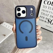 Apple - iPhone 17 Pro Max Zebana Fros Silikon Kılıf (Kablosuz Şarj Destekli)