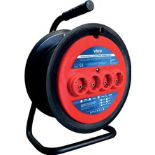 İNWATT  Makaralı Seyyar Uzatma Kablosu 3 x 1,5 - 20 Metre