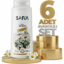 Safia Tüm Saçlar Şampuan 6X650 ml