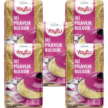 Yayla Iri Pilavlık Bulgur 1 kg X5
