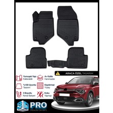 Rich Oto Paspas Citroen C4 ve C4X (Benzinli ve Dizel Için) 3D Havuzlu Paspas 2021 2022 2023 2024 2025 Model Kokusuz