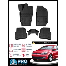 Rich Oto Paspas Vw Polo 3D Havuzlu Paspas 2009 2010 2011 2012 2013 2014 2015 2016 Model