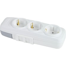 İNWATT 3 Lü Grup Priz Klemensli Kablosuz