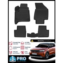 Rich Oto Paspas Opel Frontera Benzinli 3D Havuzlu Paspas 2025 2026 Model Kokusuz