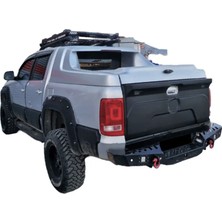Aftermarket Volkswagen Amarok 2010-2021 Bagaj Kapak Koruma Kaplaması Mat Siyah Abs