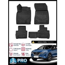 Rich Oto Paspas Nissan Qashqai (Benzinli) 3D Havuzlu Paspas 2021 2022 2023 2024 2025 2026 Model Kokusuz