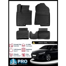 Rich Oto Paspas Hyundai I 20 3D Havuzlu Paspas 2020 2021 2022 2023 2024 2025 2026 Model Kokusuz