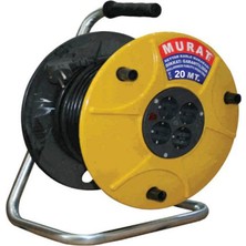 İNWATT Seyyar Kablo Makaralı Uzatma Kablosu 3x2,5 mm 25 mt