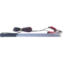 LUXURY,12V 30CM 36 LED Akü Maşalı Seyyar Lamba, Oto Tamirci Lambası