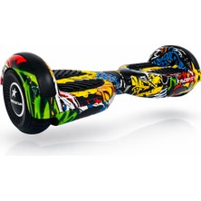 Ryder Star Elektrikli Kaykay Hoverboard Bluetooth Hoparlörlü 6.5 Inch Akıllı Dengeli RS-S5 Apato Grafiti