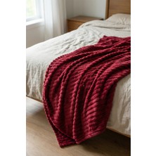 Daisy Çift Kişilik Soft Peluş Battaniye Yatak Örtüsü Sıcak Tutan Yumuşak 200X220