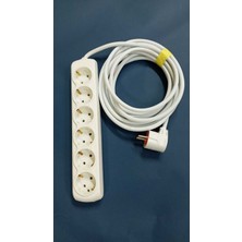 İNWATT 5 Metre 6 Lı Uzatma Kablosu