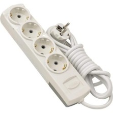 İNWATT 4 Metre Dörtlü Uzatma Kablosu Ara - Seyyar Kablo