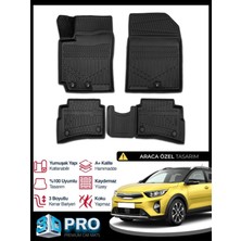 Rich Oto Paspas Kia Stonic 3D Havuzlu Paspas 2017 2018 2019 2020 2021 2022 2023 2024 2025 2026 Model Kokusuz