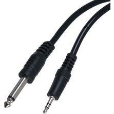 Tunex Luxury,  3,5 mm Stero Erkek 6,3 mm Mono Erkek 1,5  Metre