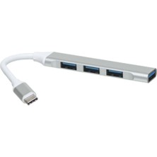 Tunex Luxury,type-C To USB 4 Port Dönüştürcü Hub