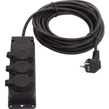 İNWATT 3'lü Kauçuk Uzatma Kablosu 3x2.5mm (10MT)