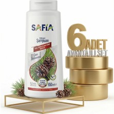 Safia Saç Dökülmesine Karşı Şampuan 6X650 ml