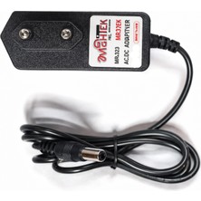 LUXURY,12V 1A  Plastik Kasa Adaptör  A Kalite Uydu Alıcısı Adaptörü