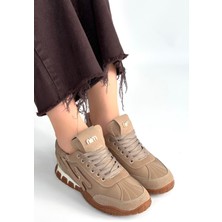 Shoegar Huer Vizon Nubuk Bağcıklı Spor Ayakkabı